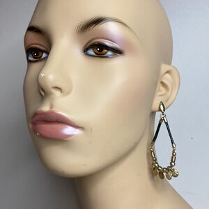 CHICOS Boho Tooled Native Earrings